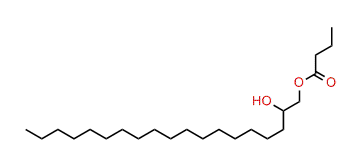 2-Hydroxynonadecyl butyrate